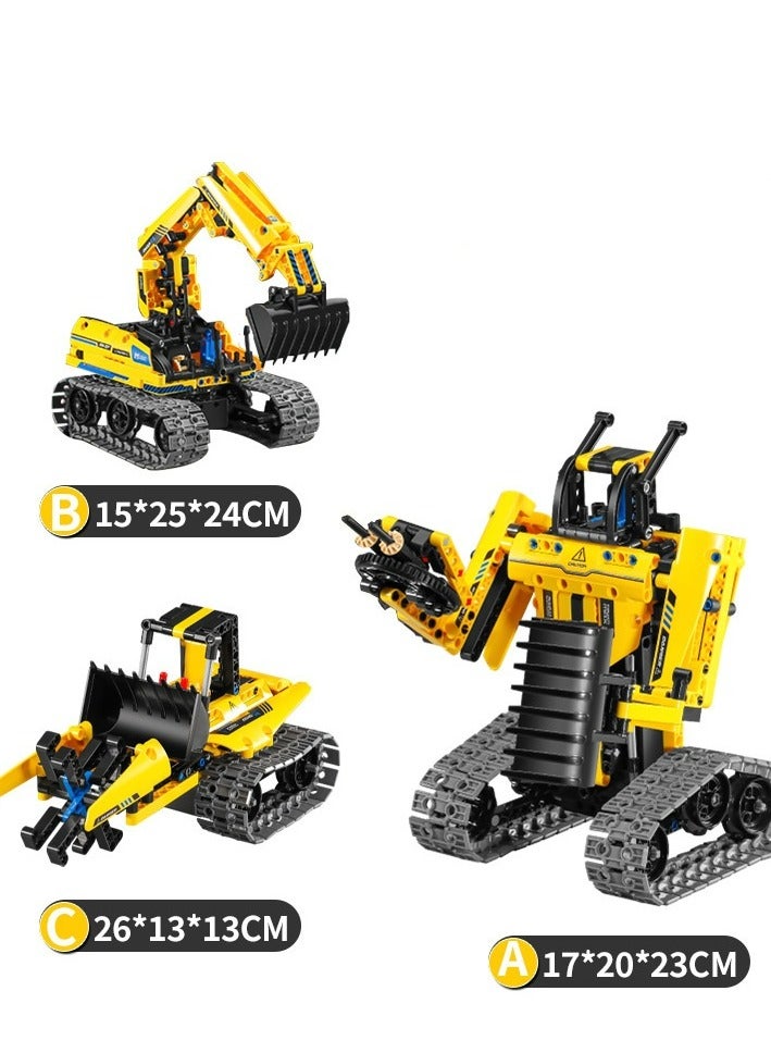 qihui Wally Robot Assembles Building Blocks - Image 1