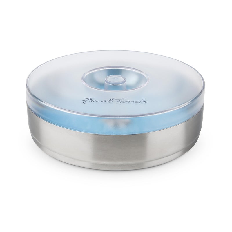 فاينال توتش أداة تشكيل الكوكتيل بطبقة واحدة من Final Touch مع غطاء - أداة أساسية للنظارات ذات الحواف المثالية - الفولاذ المقاوم للصدأ بدرجة تجارية 304 - تصميم قابل للتكديس - قطر كبير 6 بوصات (Fta7060) - Image 2