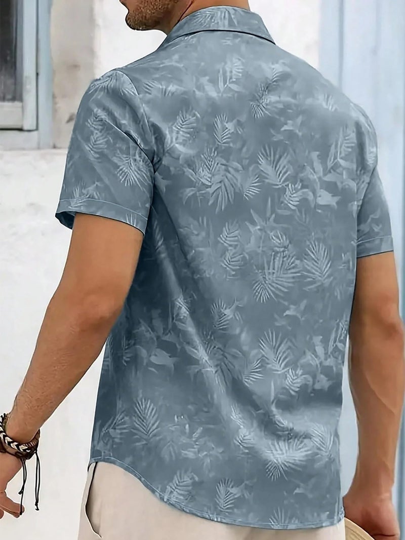 Lymio Shirt for Men || Regular Fit Stylish Shirt for Men (Aloha-Blue-S) - Image 3