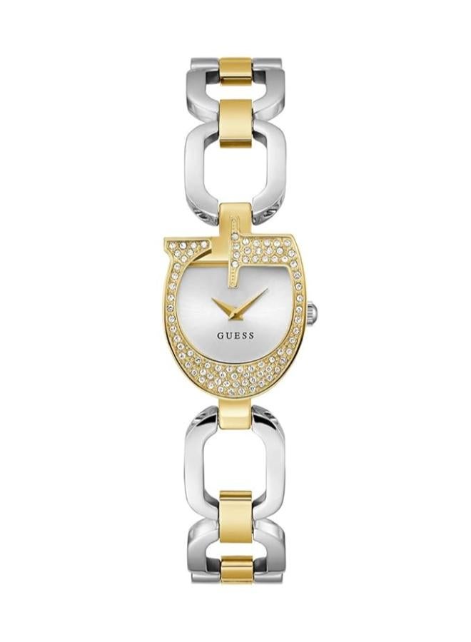 GUESS GIA Recycled Steel 22 mm Analog Watch - Image 1