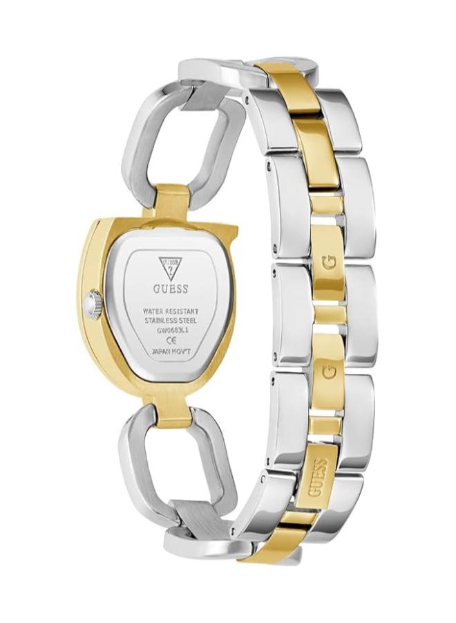 GUESS GIA Recycled Steel 22 mm Analog Watch - Image 4