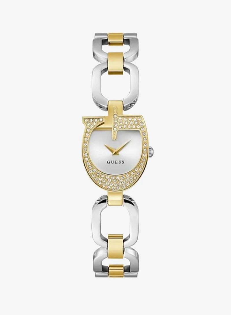 GUESS GIA Recycled Steel 22 mm Analog Watch