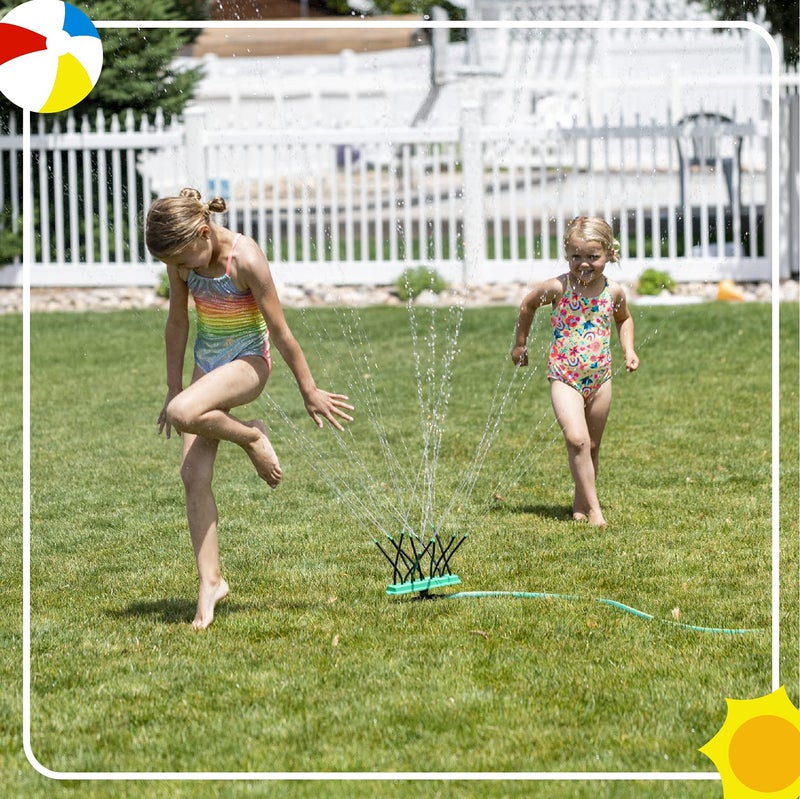 BACKYARD BLAST Soaker Sprinkler - Wire Inserts in Each Tube to Direct Water Stream - Image 5
