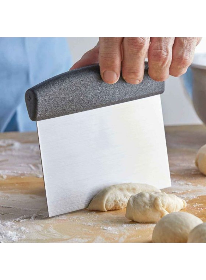 Top Pick Dough Scraper Plastic Handle With A Large Cutting Area