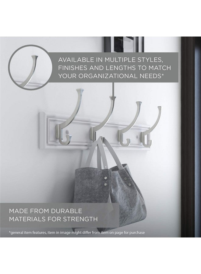 Franklin Brass Franklin Brass Key Tidy (1-Pack) Black Key Holder 14" Wall Mount Key Rack 7 Key Hooks for Wall, Hallway, Entry Small Keychain Rail Organizer FBKEYT7-BSE-R - Image 5
