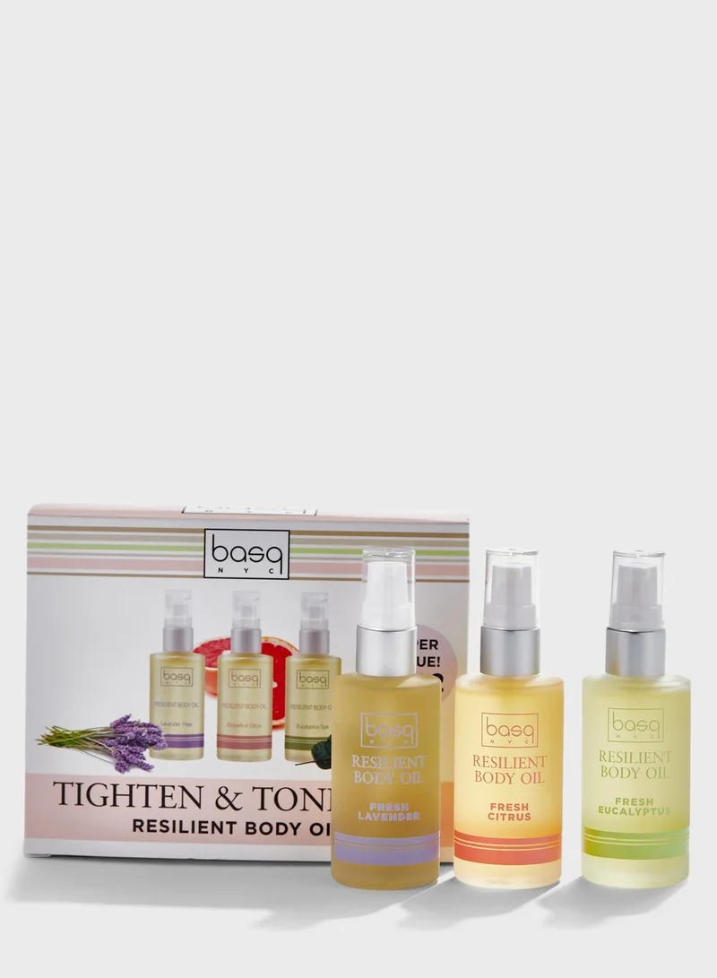 basq NYC Resilient Oil Stretch Mark Value Pack