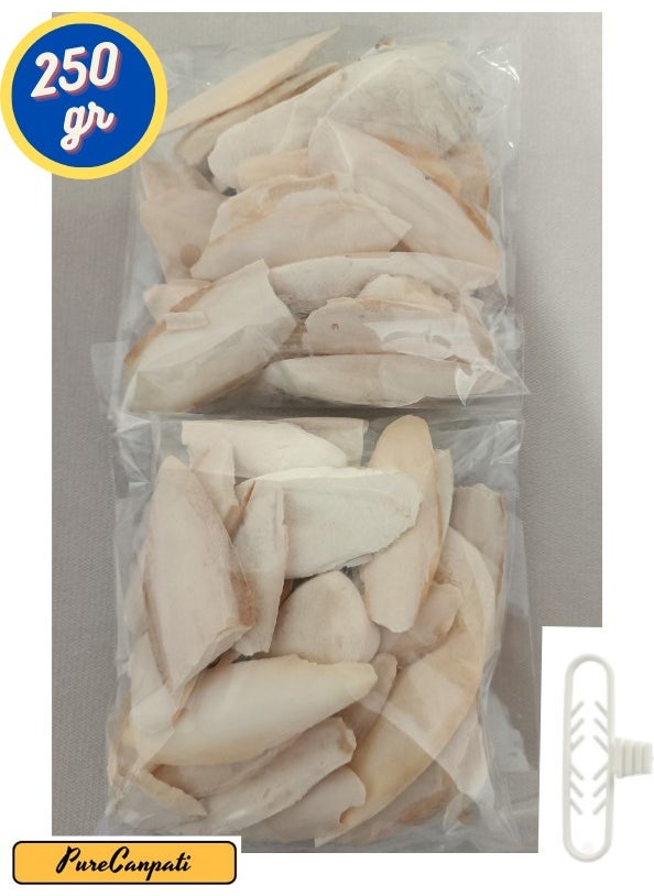 PureCanpati - Cuttlefish Squid Bone Broken and Small Squid Bone 250 Grams - Image 1