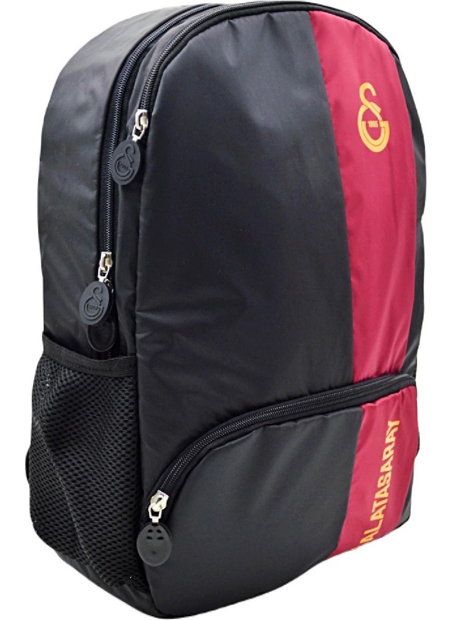 Me Çanta Me Bag 3 Compartment Galatasaray Red Stripe Patterned School Backpack 24539  - Image 5