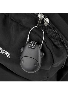 Weather Forecast Telescopic Extending Black Combination 3 Digit Cabinet Luggage Lock Padlock CIN528SY  - Image 4