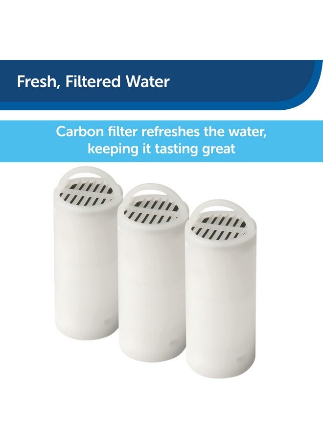 PetSafe PetSafe Drinkwell Replacement Carbon Filters, Dog and Cat 360 Water Fountain Filters, 3-Pack  - Image 3