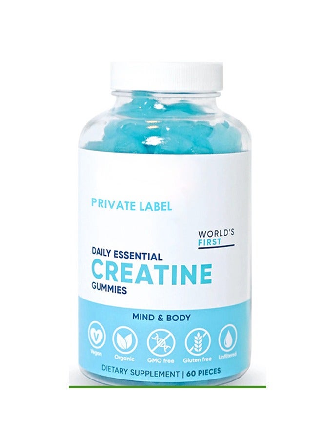 Private Label Creatine GummiesSports Gummies60pieces - Image 1