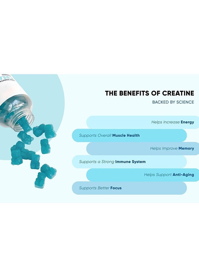 Private Label Creatine GummiesSports Gummies60pieces - Image 2