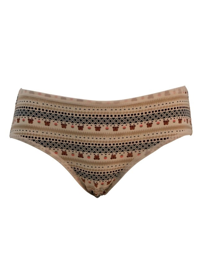 JOANNA JOANNA NX003 Women's Multiple Design Mid Rise 3-Pack Panties, Multicolor  - Image 5