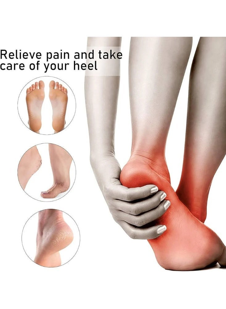 HT medical heel brace, Relieves heel pain and supports the foot while walking or standing for long periods, by HT, black - Image 3