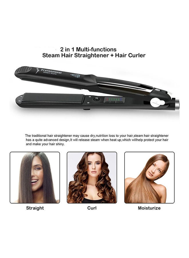 Professional Hair Straightener Black 30cm - Image 2
