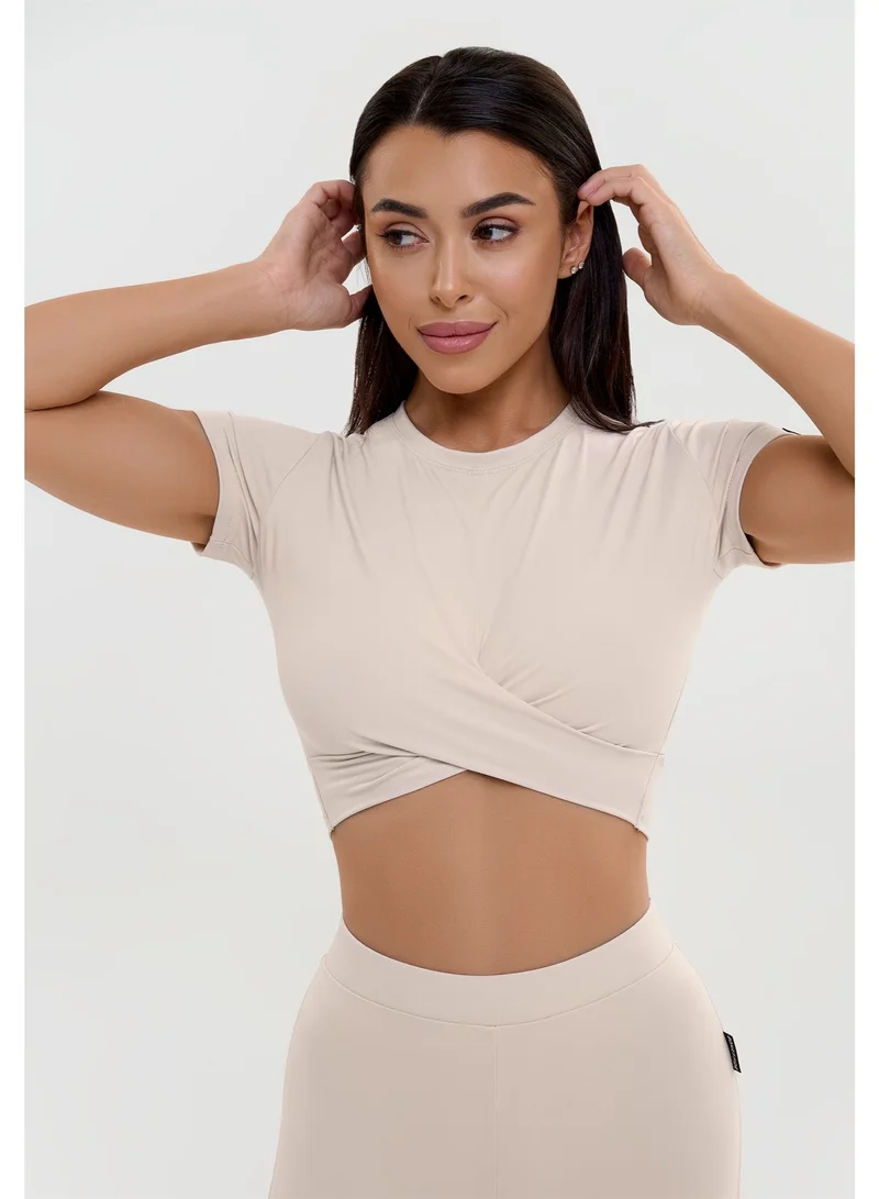 Bona Fide Workout Tops for Women - Short/Long Sleeve Compression Shirt - Breathable Tight Crop Top for Gym, Running, Yoga