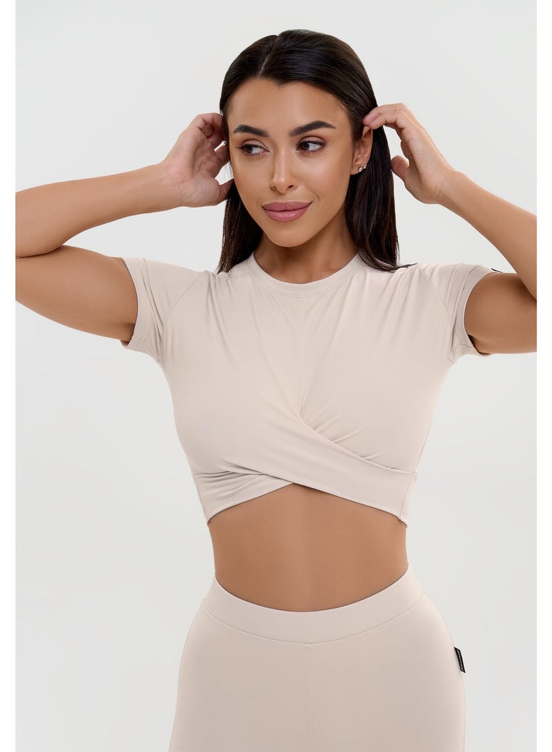 Bona Fide Workout Tops for Women - Short/Long Sleeve Compression Shirt - Breathable Tight Crop Top for Gym, Running, Yoga - Image 1