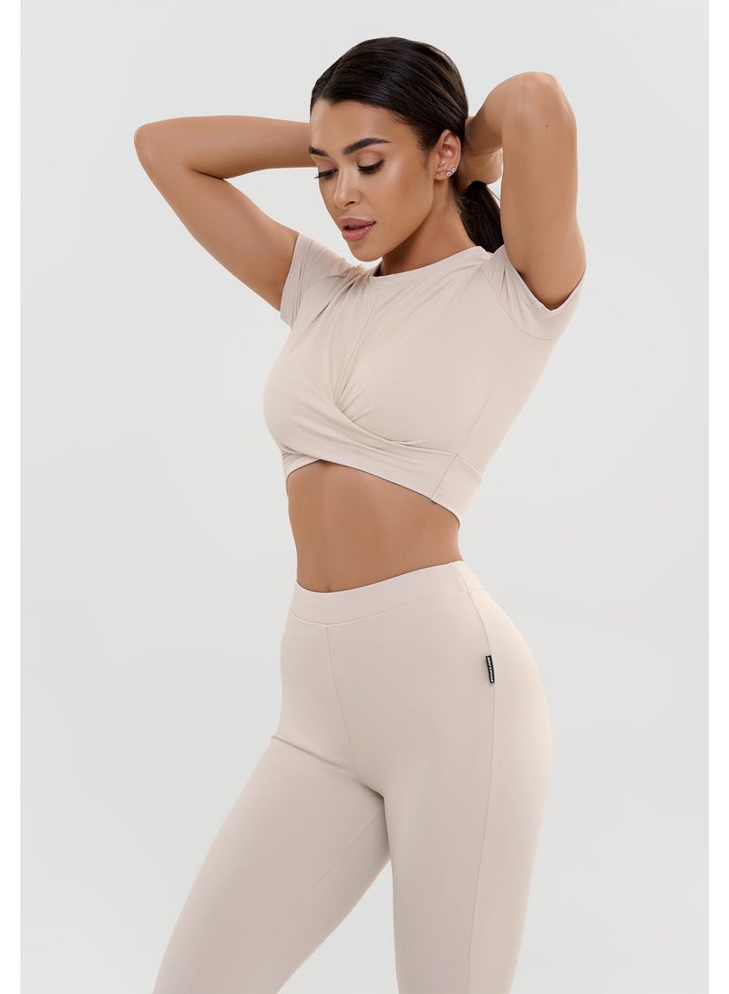 Bona Fide Workout Tops for Women - Short/Long Sleeve Compression Shirt - Breathable Tight Crop Top for Gym, Running, Yoga - Image 2