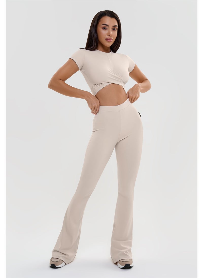 Bona Fide Workout Tops for Women - Short/Long Sleeve Compression Shirt - Breathable Tight Crop Top for Gym, Running, Yoga - Image 3