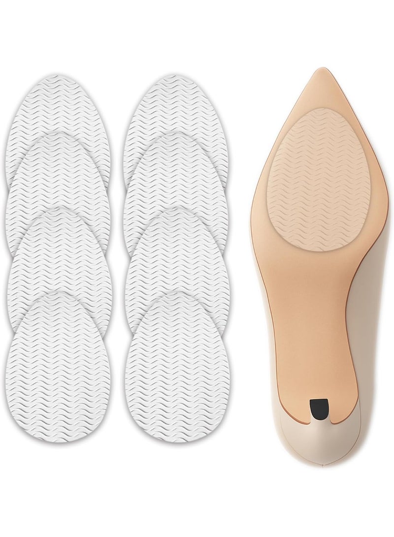 Hockydis Clear Non-Slip Shoe Pads for Heels – Invisible Anti-Slip Grip Sole Protectors for Pumps, Stilettos & Dress Shoes, Self-Adhesive Traction Stickers, Universal 9cm, 1 Pair (2 Pieces) - Image 2