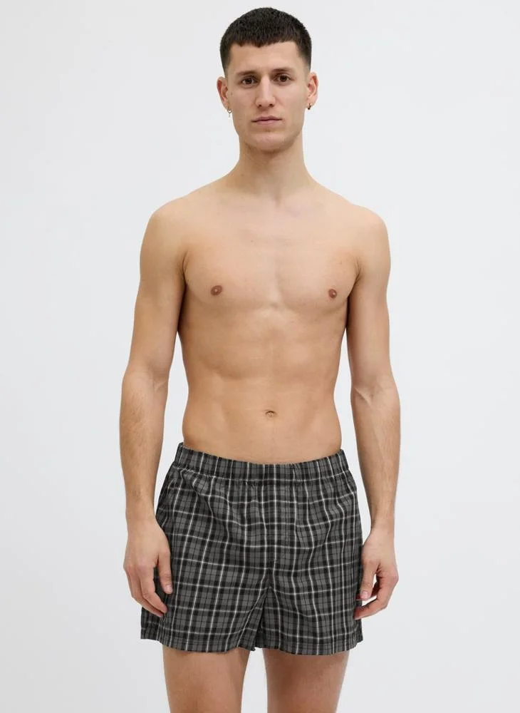 JACK & JONES  3 Pack Of Logo Band Trunks for Men | Best Price UAE