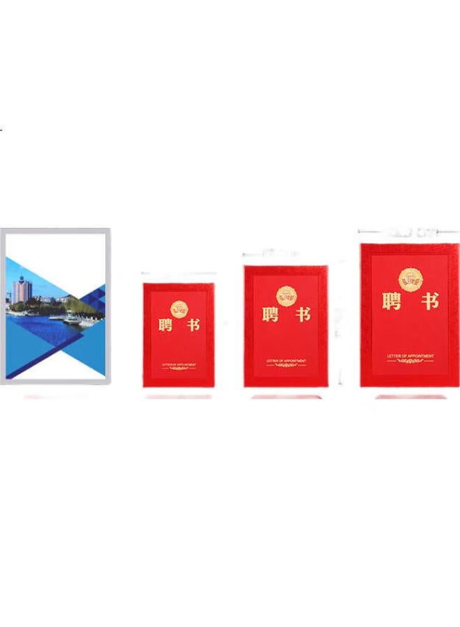 Elifo Customizable Certificate Cover With Inner Pages And Cover, 8K Size, 10-Pack, Includes 15 B4 Inner Pages - Image 1