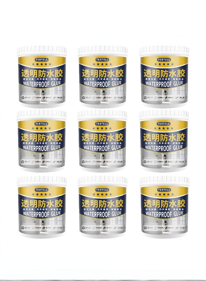 Transparent Waterproof Sealant for Multi-Surface Leak Repair - UV & Frost Resistant, Strong Adhesion - Image 1