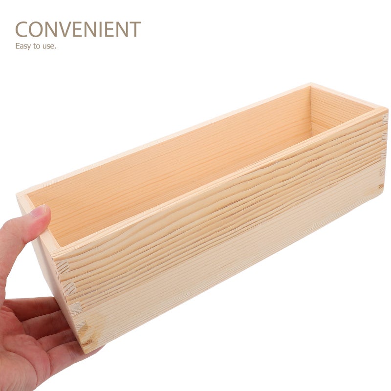 2pcs Wood Soap Mold Soap Mould Handmade Soap Making Molds Diy Craft Making Tool Handmade Soap Mold Box Diy Craft Making Tool - Image 3