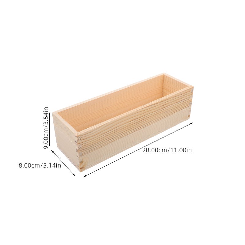 2pcs Wood Soap Mold Soap Mould Handmade Soap Making Molds Diy Craft Making Tool Handmade Soap Mold Box Diy Craft Making Tool - Image 5