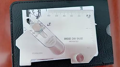 RIVERWELD Bridge Cam Gage Test Ulnar Welding Inspection Gauge Checks Depth of Undercut and Pitting Fillet Weld Throat Size and Length Angle of Preparation Misalignment - Image 4