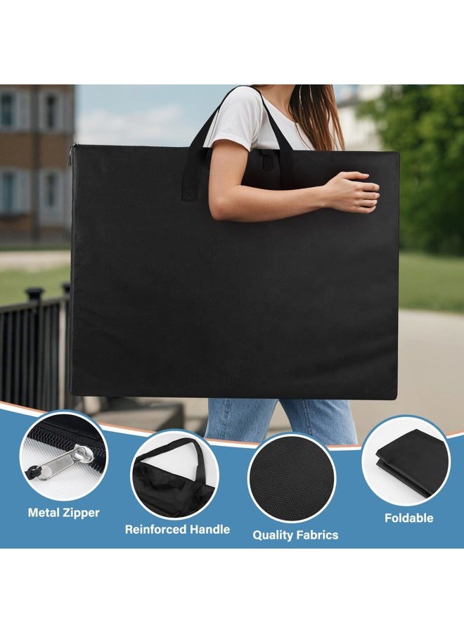 ZKOO Art Portfolio Bag, 18 Inches by 24 Inches, Black Carrying Storage Case for Poster, Sketching, and Drawing (BLACK, 18"*24") - Image 4