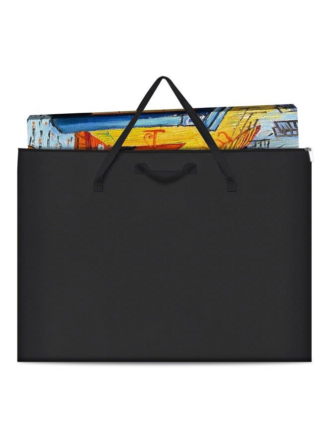 ZKOO Art Portfolio Bag, 18 Inches by 24 Inches, Black Carrying Storage Case for Poster, Sketching, and Drawing (BLACK, 18"*24") - Image 1