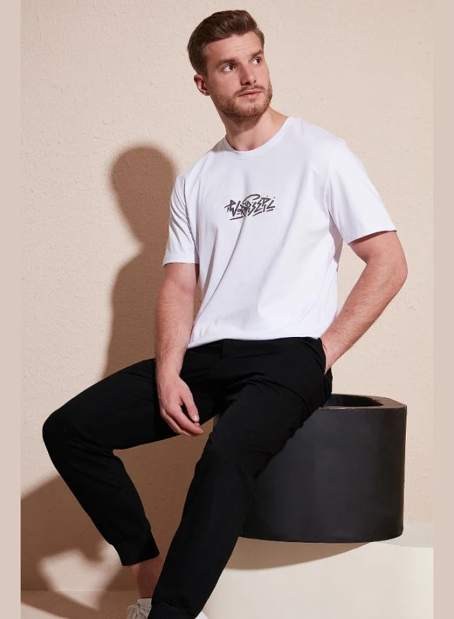 Buratti  Buratti 100% Cotton Relaxed Fit Crew Neck T Shirt Men's T SHIRT 5902603 for Men | Best Price UAE