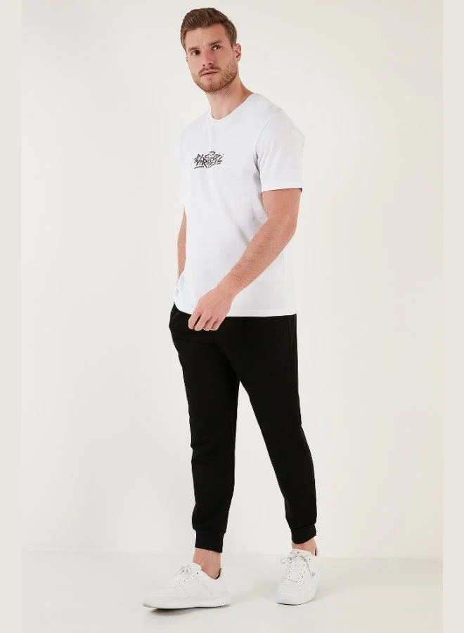 Buratti  Buratti 100% Cotton Relaxed Fit Crew Neck T Shirt Men's T SHIRT 5902603 for Men | Best Price UAE