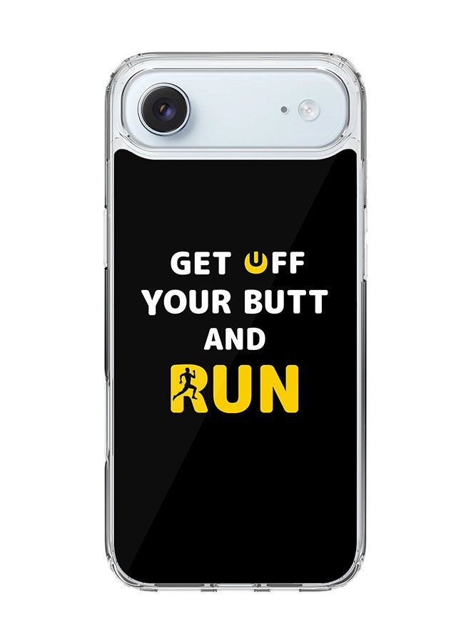 Stylizedd Classic Clear MagSafe Case for iPhone 17 Air , Hybrid Soft Case Flexible Edges Anti Drop TPU PC Gel Thin Transparent Cover [ Designed for iPhone 17 Air ] - Get off