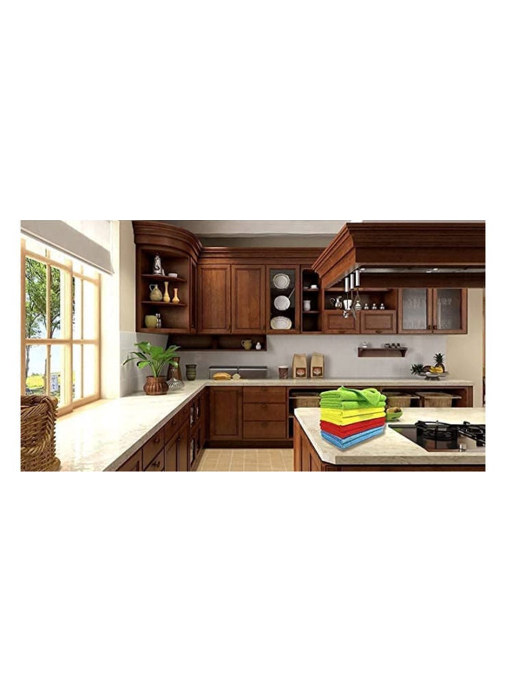 DeloPik منشفة تنظيف ميكروفايبر 40x40 سم (8 قطع) - Image 5