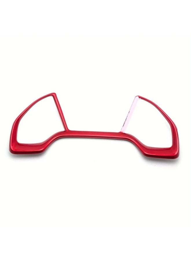 Red ABS Dashboard Frame Panel Cover Trim For Honda Civic 2016 2021 10th Gen - Image 4