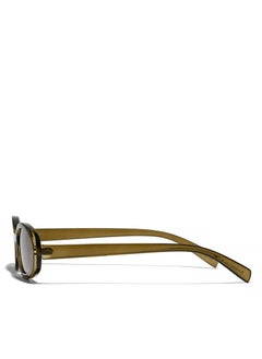 Blackout DREW Women Olive Sunglasses - Frame Material: Thermoplastic Rubber (TR90)- Frame Color: Olive-Lens Color: Brown - Full Rim  - Image 3