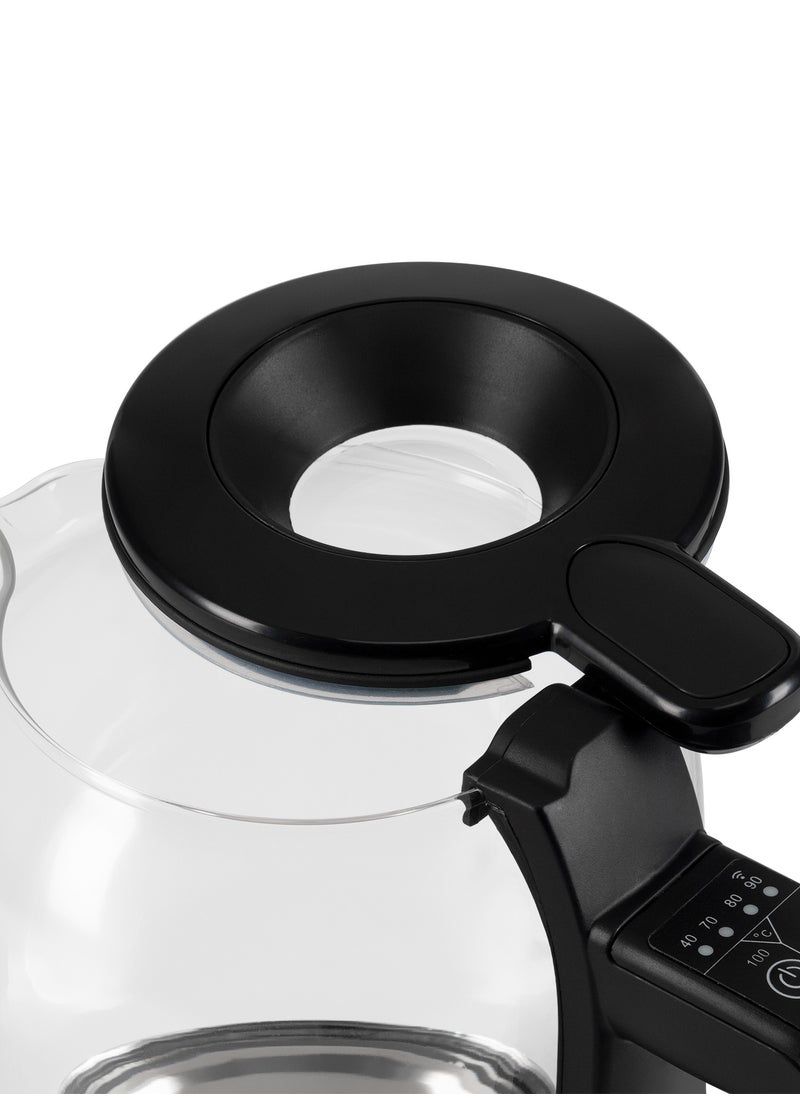 Polaris - Electric Glass Smart wifi Kettle with Wi-Fi, 1.5 Liter Capacity, LED Indicator, Smart Home Easy water-filling, 2 Years Warranty - Image 1