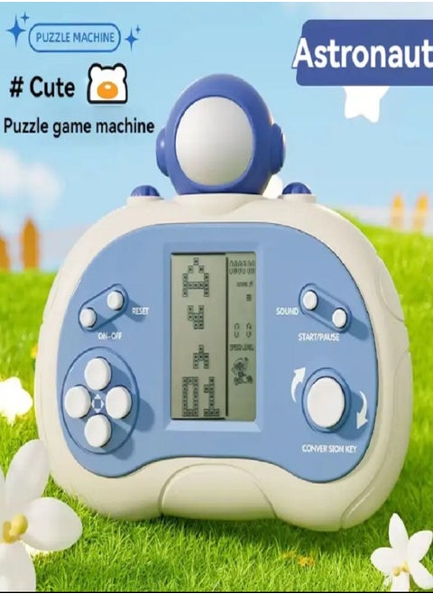 Handheld Retro Brick Game Console Built-in Classic Games, Puzzle Children's Game Console - 2025 Best Gifts (Astronut)