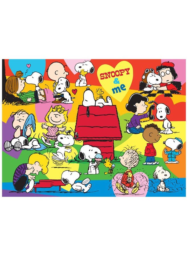 Rose Art Roseart - Peanuts - Snoopy and Me - 300 Piece Jigsaw Puzzle for Adults - Image 1