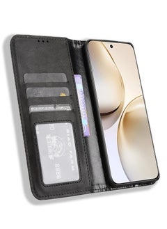 General Case for OPPO Realme 14 Pro Plus 5G, Leather with Flip Cover, Magnetic Closure, Stand Function, Wallet Case with Card Flip, OPPO Realme 14 Pro Plus 5G Case  - Image 2