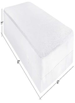 Masirs Zippered Mattress Encasement - Waterproof, Breathable, Noiseless, Machine Washable, Soft Terry Top for Comfortable Night Sleep. (Twin)  - Image 2