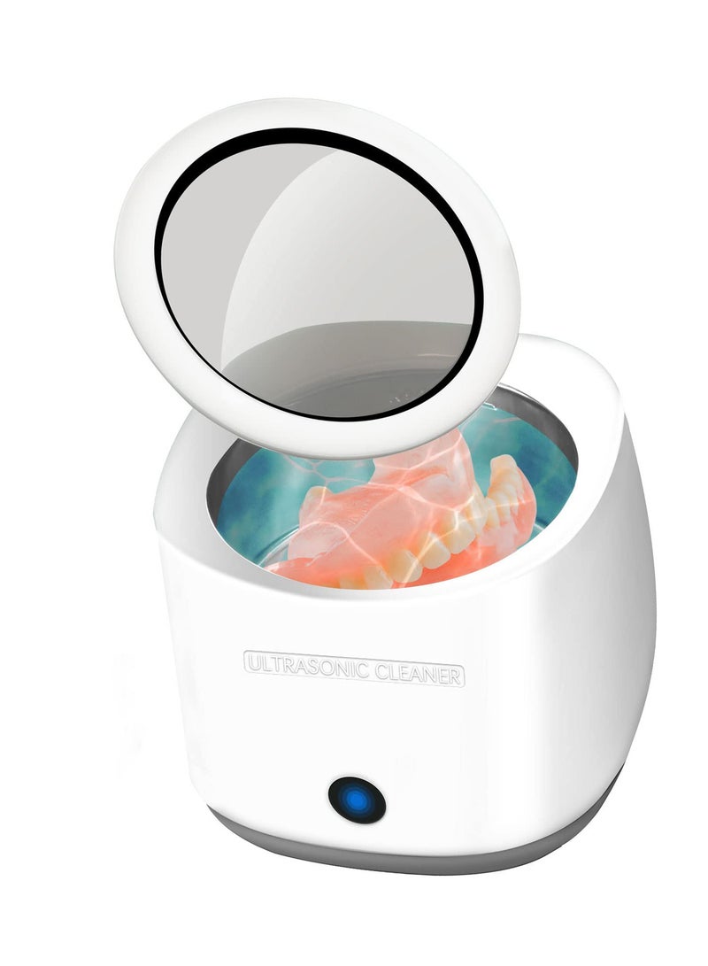 KASTWAVE Ultrasonic Cleaner, Ultrasonic Cleaner for Whitening Trays, Professional Ultrasonic Cleaner Machine 180ml for Glasses, Gold and Silver Jewelry, Metal Strap, Dentures - Image 1