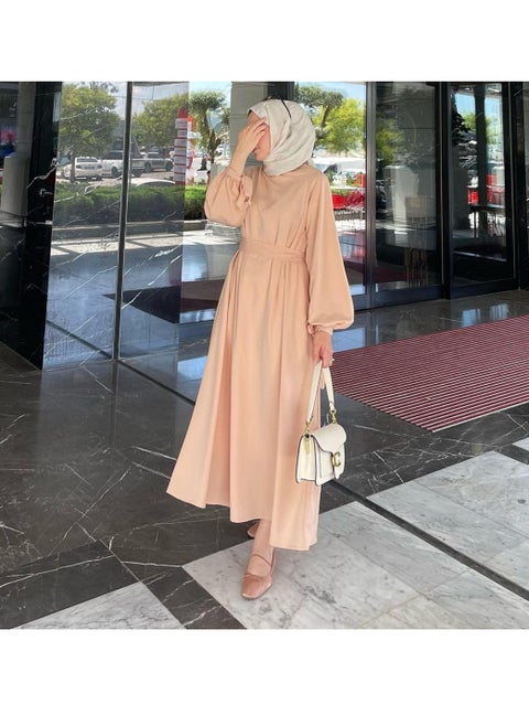 New Fashion Versatile Long sleeved Dress