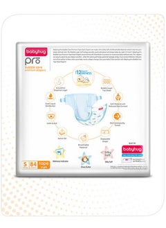 babyhug Babyhug Pro Bubble Care Premium Tape Style Diapers, Size 1, New Born - 86 Pieces  - Image 2