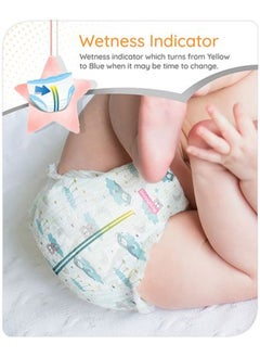 babyhug Babyhug Pro Bubble Care Premium Tape Style Diapers, Size 1, New Born - 86 Pieces  - Image 5