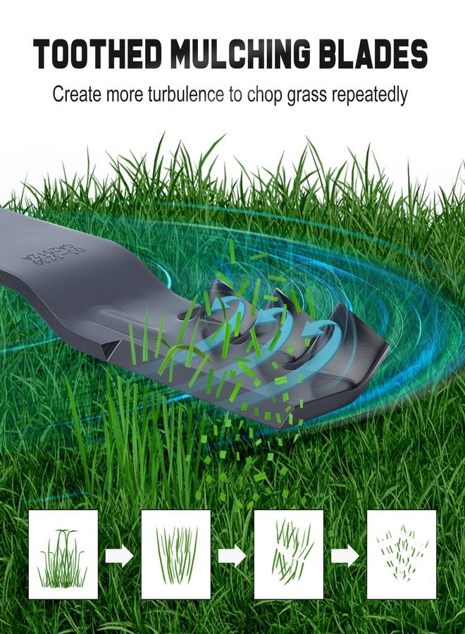 Grasscool SS5000 Timecutter 50 inch Mulching Blades for Toro Time Cutter MX5050 MX5000 MX5075 Z5000 70750 Zero Turn 50''Deck Mower Replace for 110-6837-03 115-5059-03 112-9759-03 - Image 4