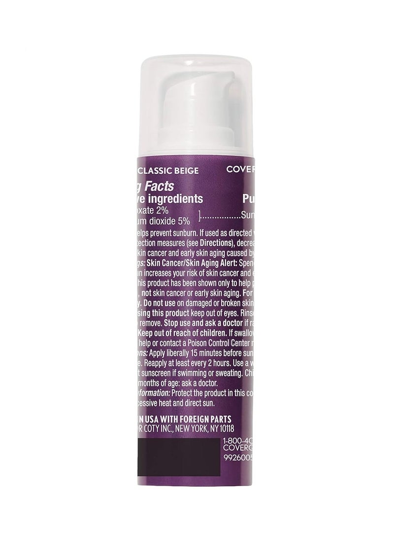 CoverGirl COVERGIRL Advanced Radiance Age Defying Liquid Foundation in Classic Ivory, Hides Wrinkles & Lines, Sensitive Skin Safe, Packaging May Vvary  - Image 2