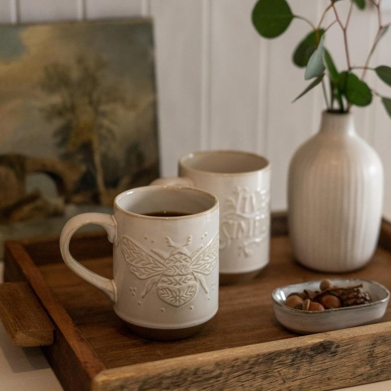 Fringe Fringe Studio New York Stoneware Mug BUMBLE BEE 325 x 425 12 fl oz Juliana Tipton Collection 429078 - Image 3